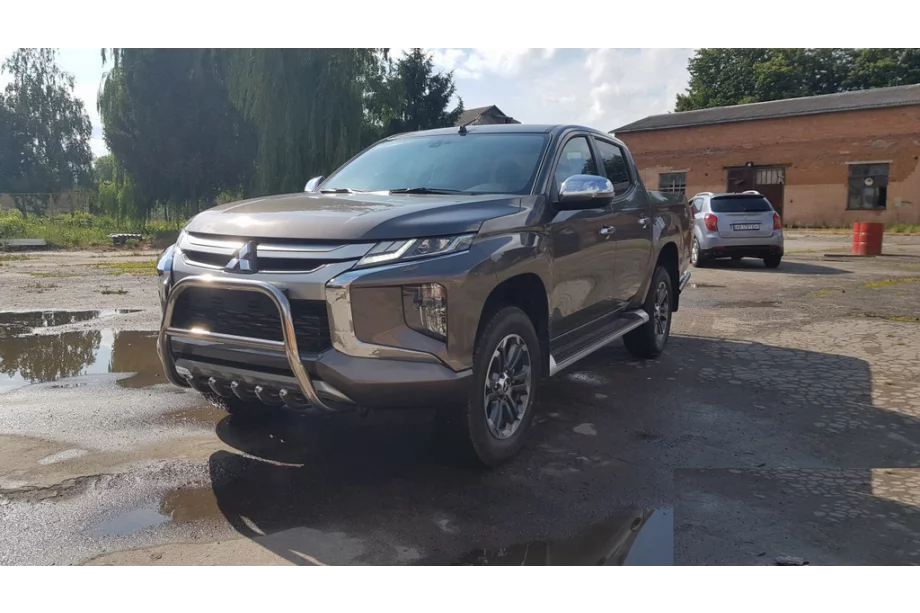 Fiat Fullback 2016– Přední ochranný rám WT003-Special (nerez) Fotografie 7
